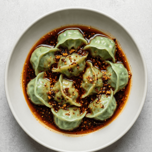 Dumpling with Sichuan Sauce