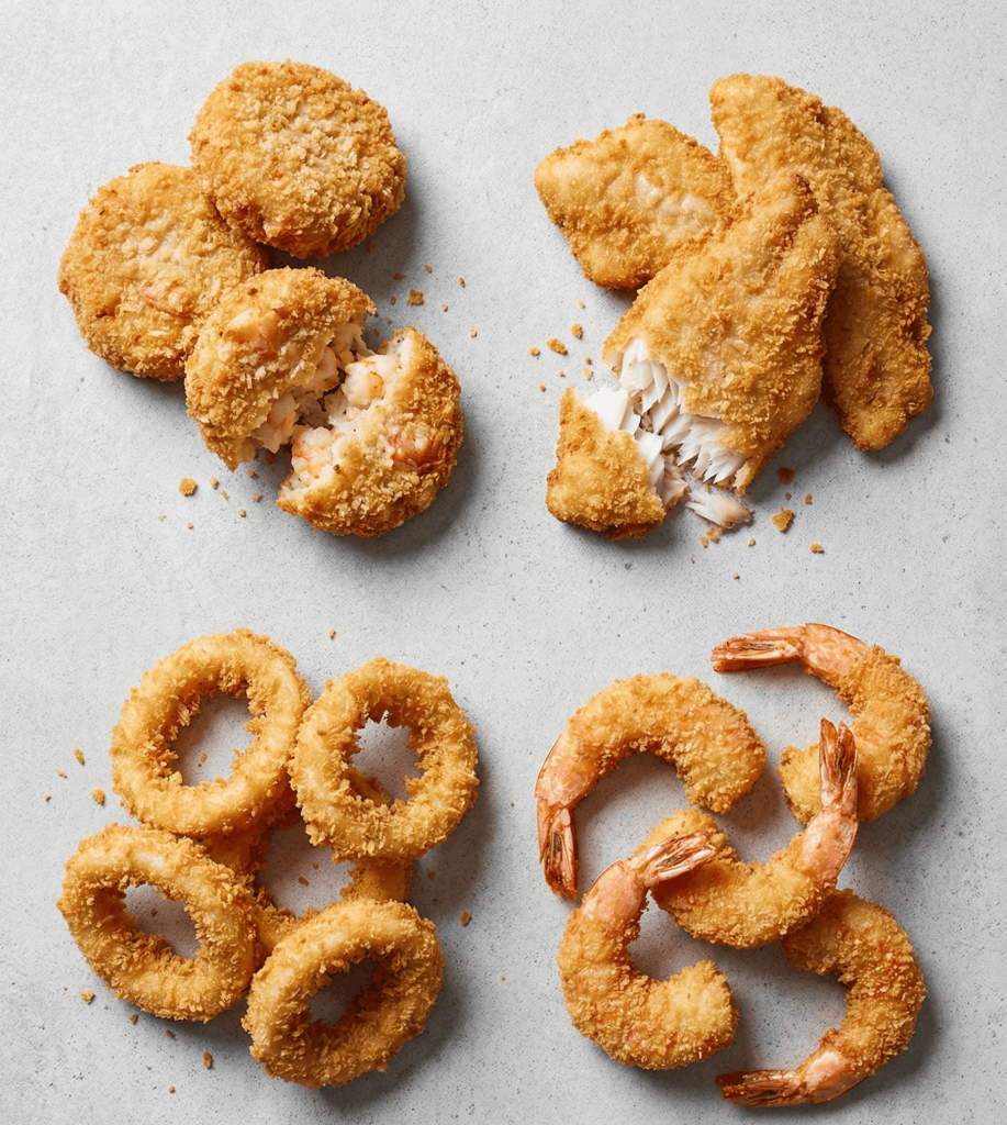 Breaded Seafood & Fish | Premium Wholesale Export | Global Food Asia