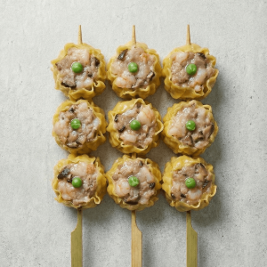 Dumpling skewers