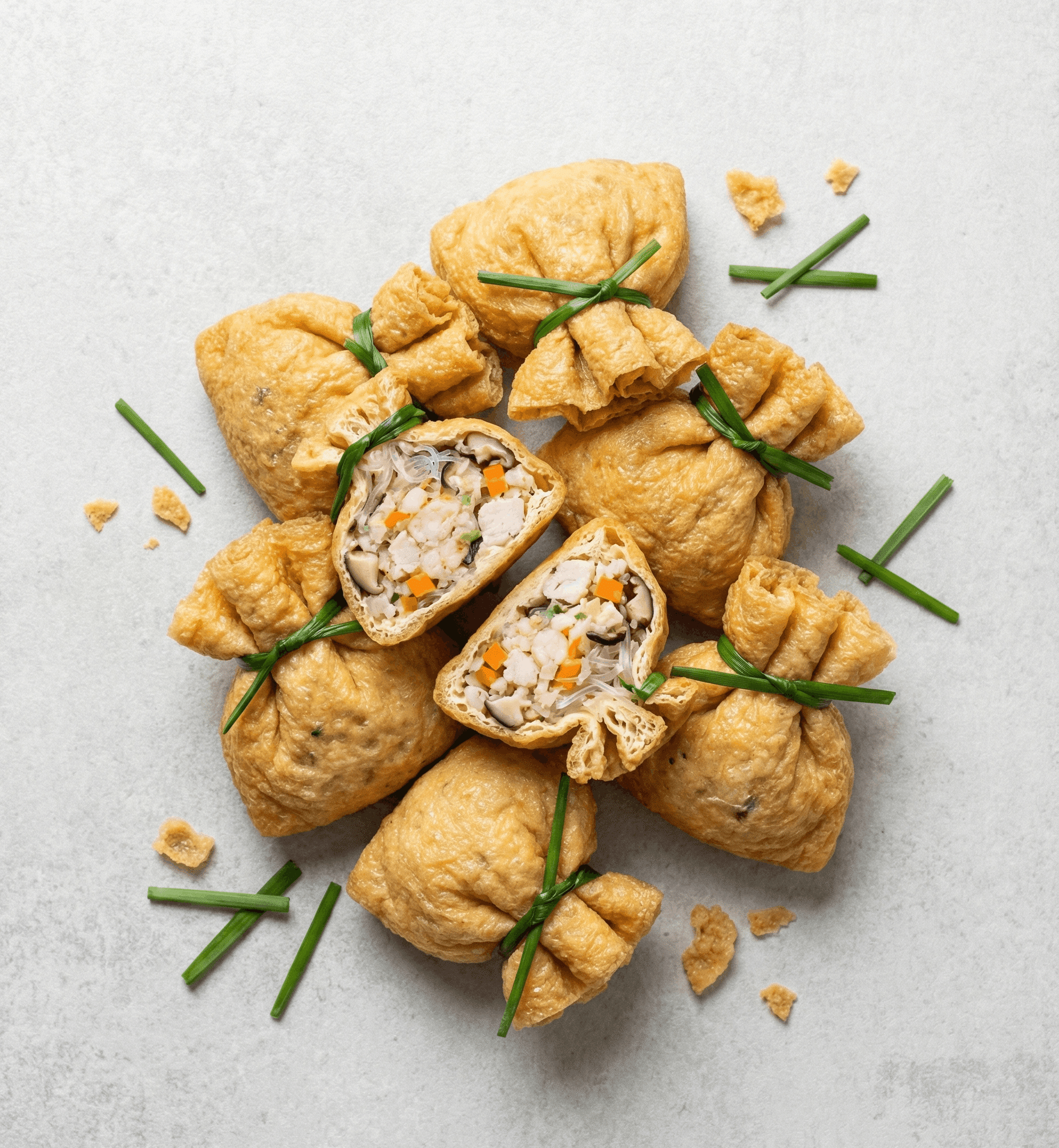 Fortune Bag (Fried Tofu Pouch)