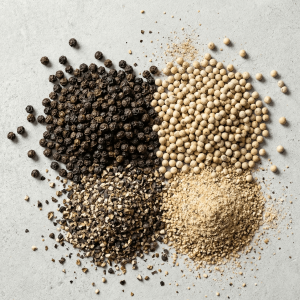 White Pepper & Black Pepper